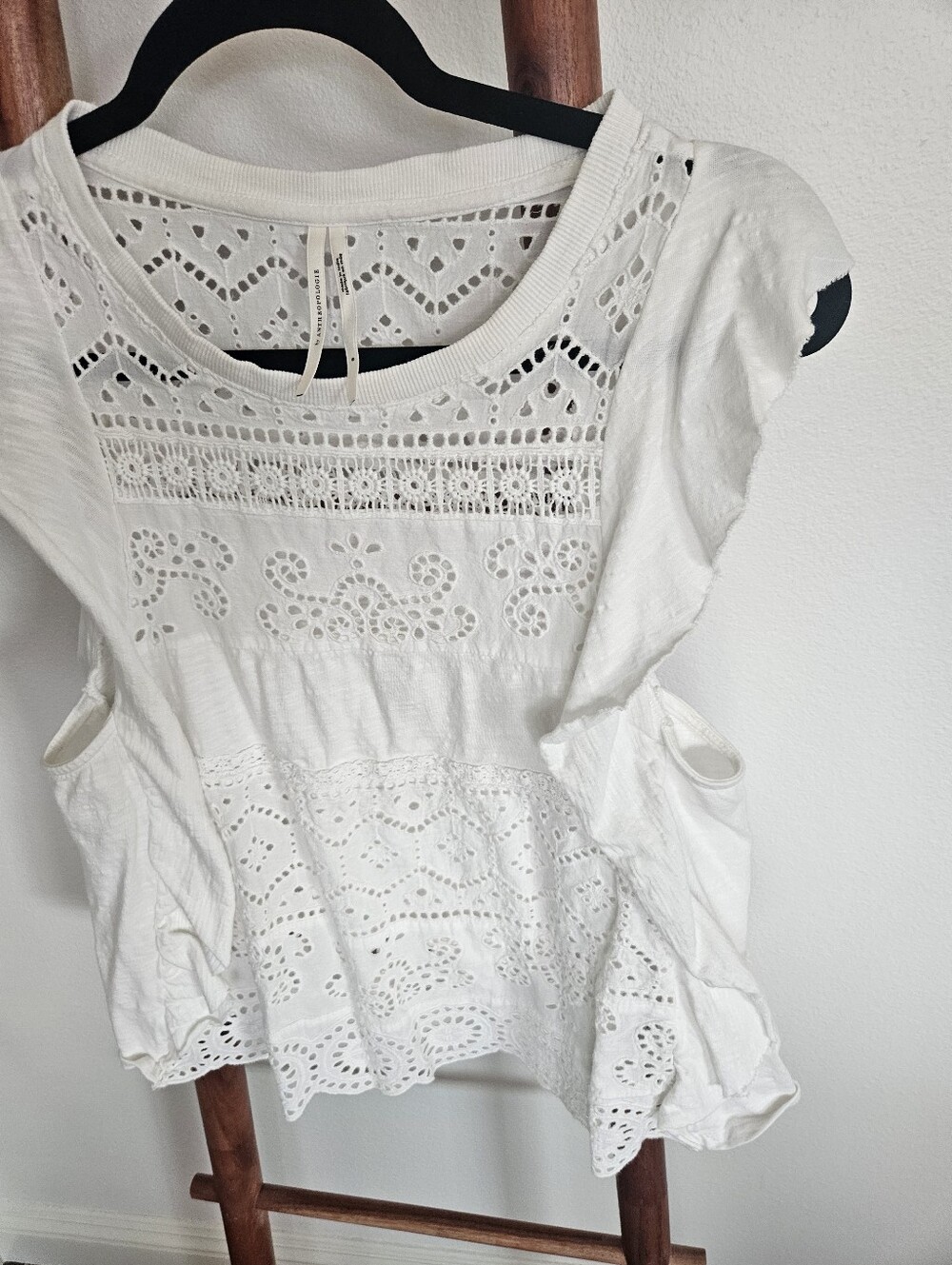 Anthropologie Boho Lace Tank Top - Picture 8 of 16